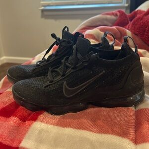 Black Nike sneakers